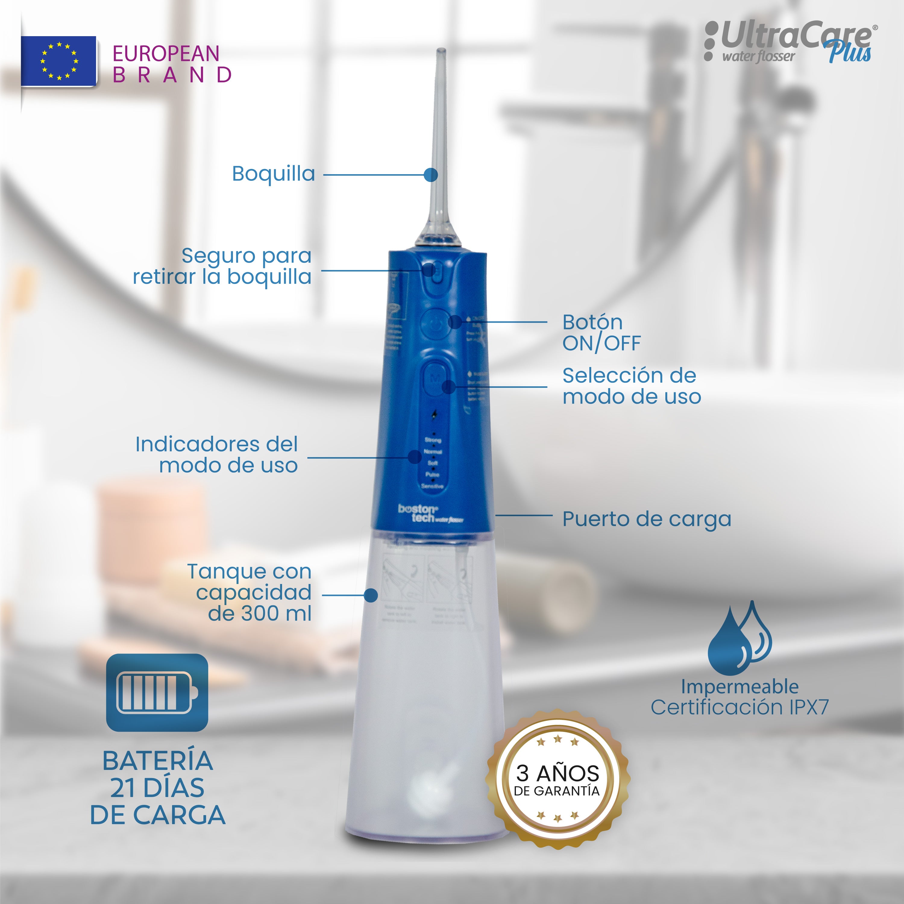 Irrigador Ultra Care Plus