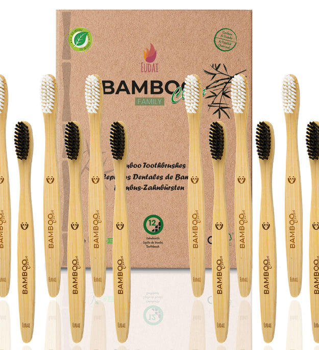 Bamboo Clean. Kit 12 Cepillos