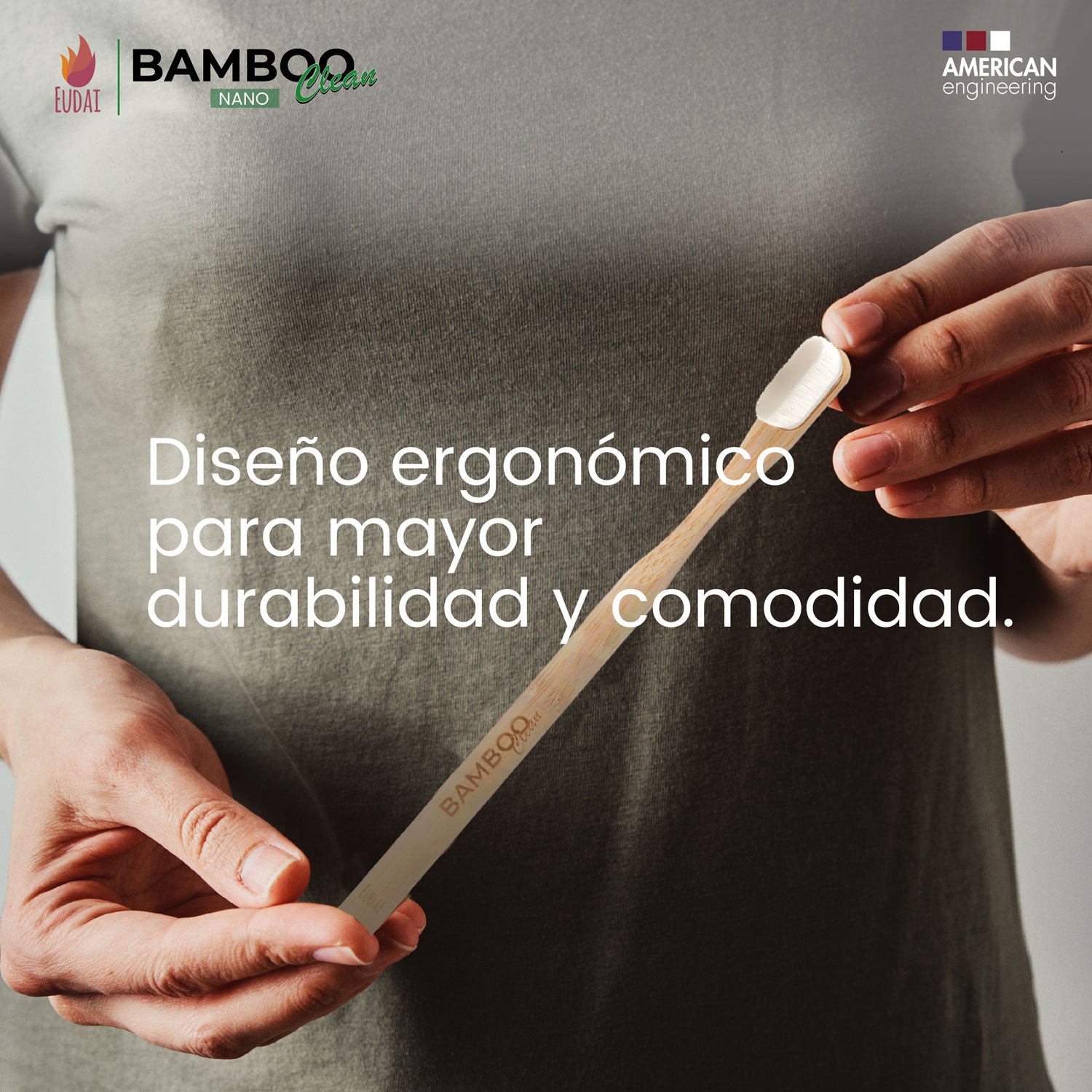 4 Cepillos de Bambú Nano