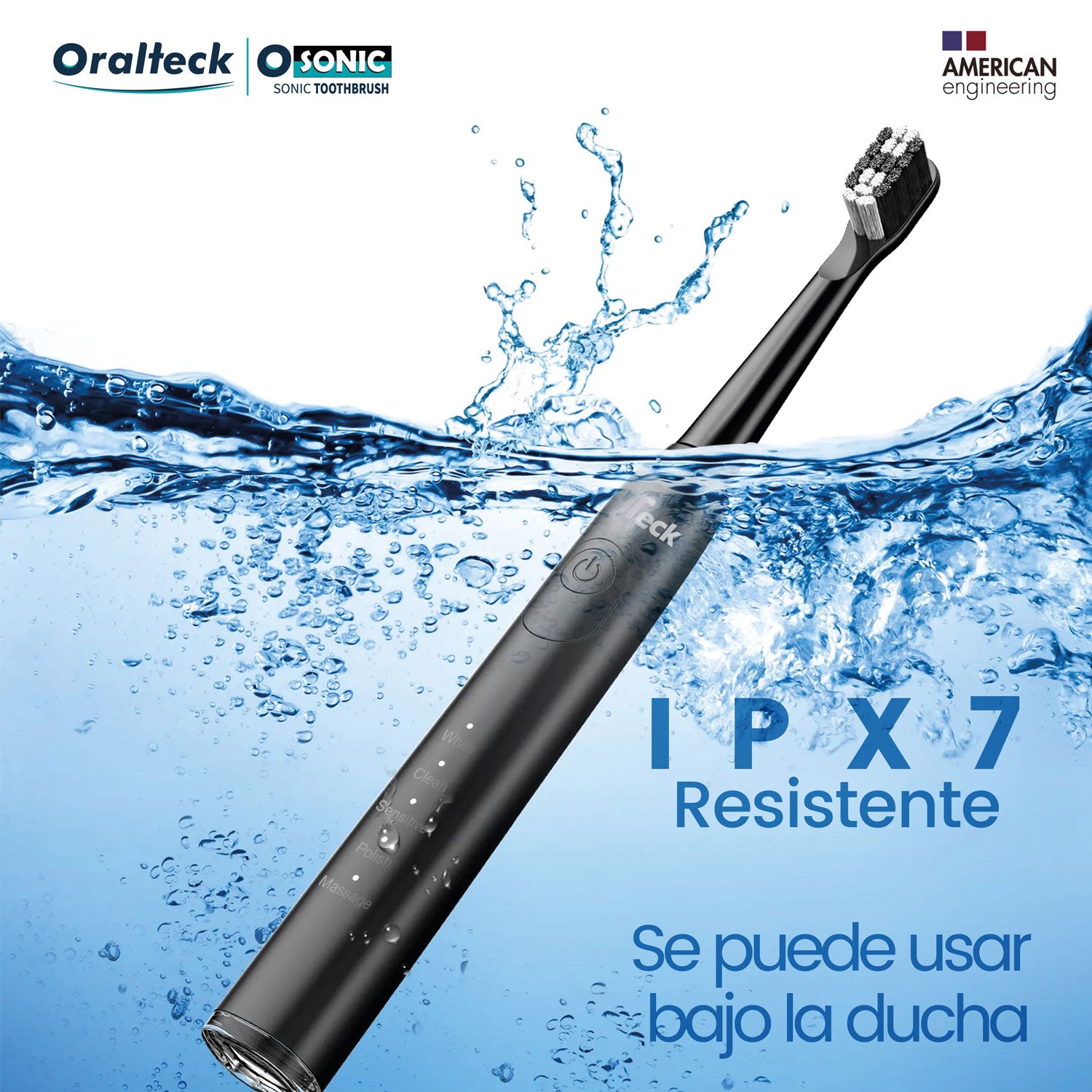 OSONIC Cepillo de Dientes Eléctrico Sónico.