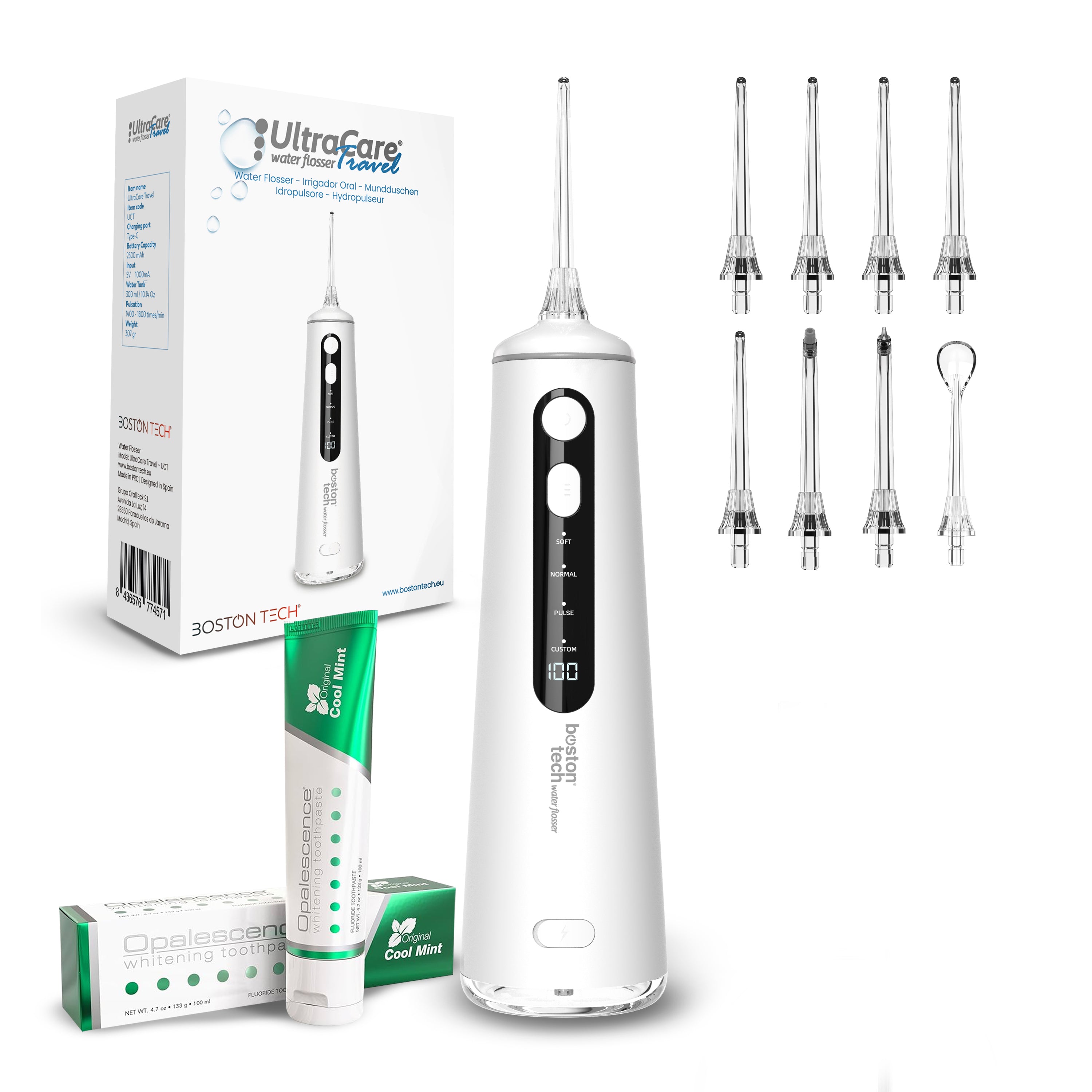 Irrigador dental portátil Aquapik UltraCare Travel