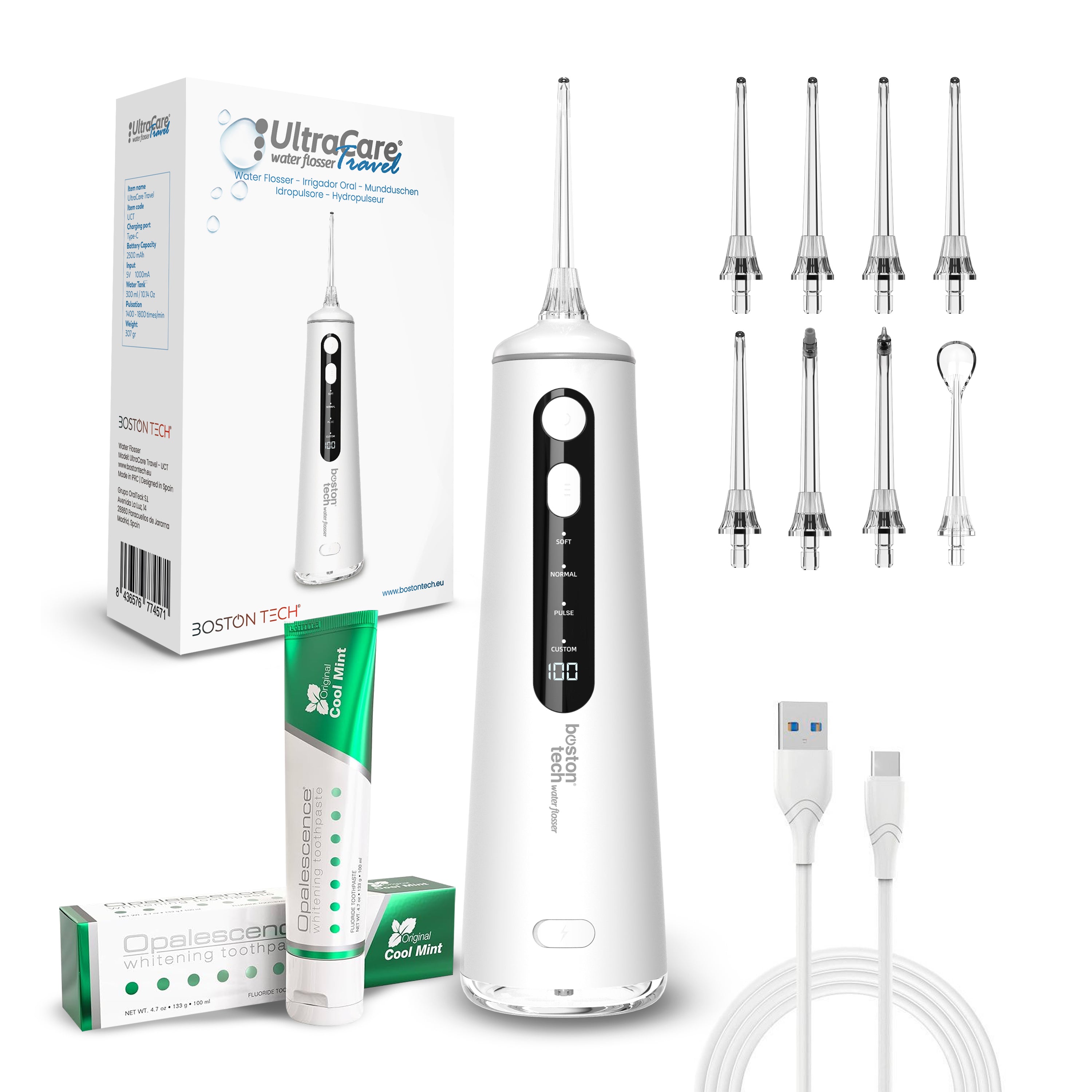 Aquapik UltraCare Travel + Pasta Opalescence